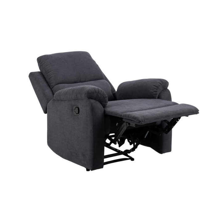 Tugitool SABIA recliner, tumehall, 80x90xH101cm Elutoamööbel ACTONA
