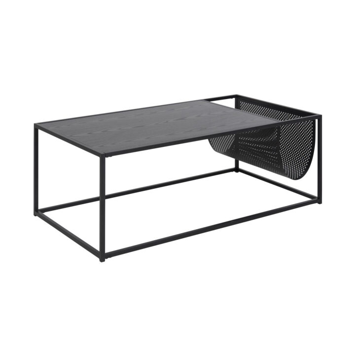 Diivanilaud SEAFORD 110x60xH40cm, must, MDF/melamiin, raam: metall Diivanilauad ja abilauad ACTONA