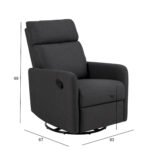 Tugitool recliner MIKKELI, hall Elutoamööbel ACTONA