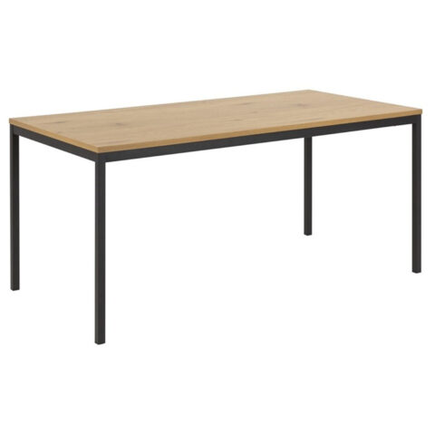 Söögilaud SEAFORD 160x80xH74cm, tamm, materjal: melamiin, raam: metall Söögilauad ACTONA