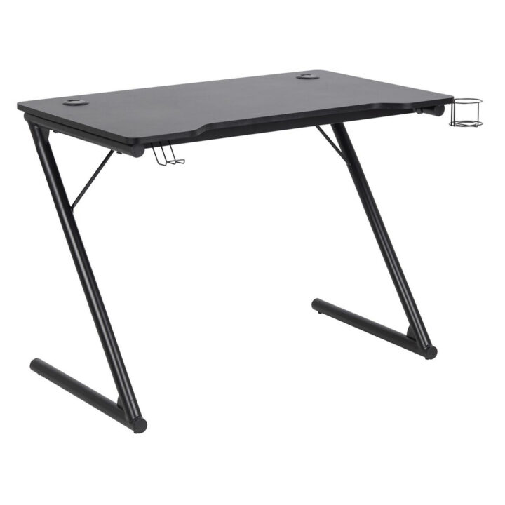Kirjutuslaud TROOPER 100x60xH75cm, must, MDF, metall Kirjutuslauad ACTONA