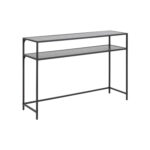 Abilaud SEAFORD 120x35xH79cm, lauaplaat: must saare melamiin, raam: metall Abilauad ja serveerimislauad Abilauad ja serveerimislauad