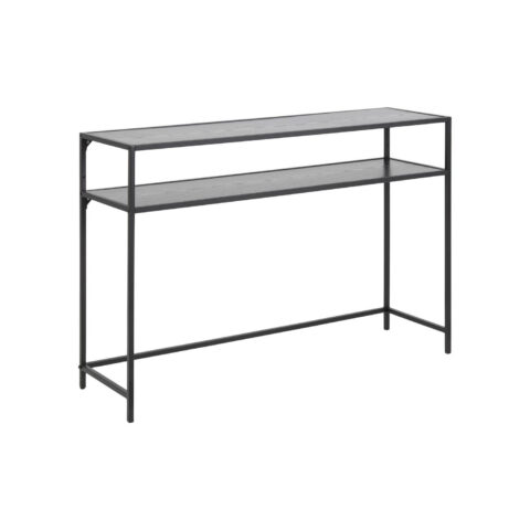 Abilaud SEAFORD 120x35xH79cm, lauaplaat: must saare melamiin, raam: metall Abilauad ja serveerimislauad Abilauad ja serveerimislauad
