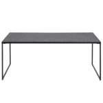 Diivanilaud INFINITY, 120x60xH48cm, must marmor, melamiin, metall Diivanilauad ja abilauad ACTONA