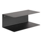 Seinariiul JOLIET 35x20xH14cm, must metall Elutoamööbel ACTONA