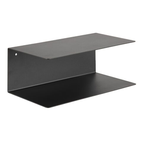 Seinariiul JOLIET 35x20xH14cm, must metall Elutoamööbel ACTONA