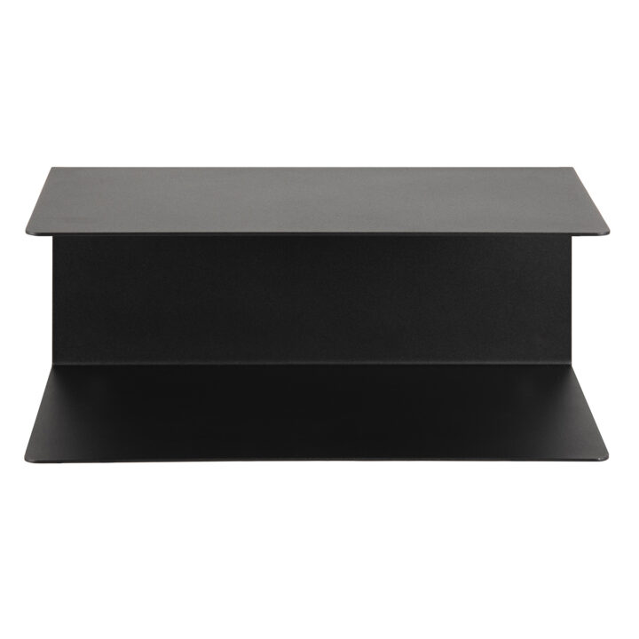 Seinariiul JOLIET 35x20xH14cm, must metall Elutoamööbel ACTONA