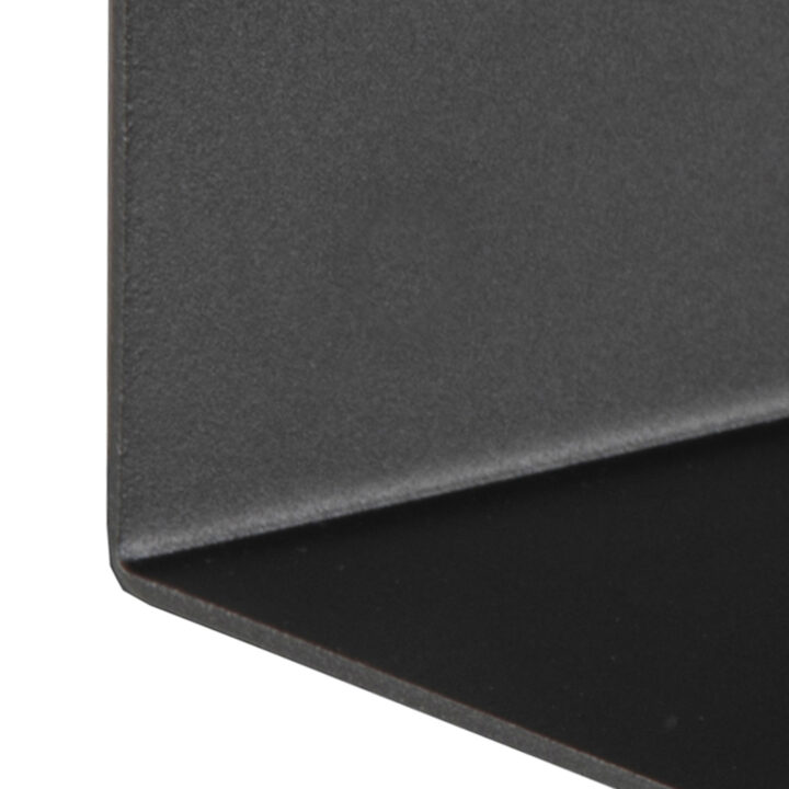 Seinariiul JOLIET 35x20xH14cm, must metall Elutoamööbel ACTONA