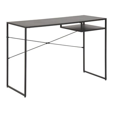Kirjutuslaud NEWCASTLE 110x45xH75cm, must, metall Kirjutuslauad ACTONA