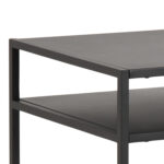 Kirjutuslaud NEWCASTLE 110x45xH75cm, must, metall Kirjutuslauad ACTONA