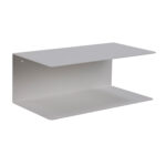 Seinariiul JOLIET 35x20xH14cm, valge metall Elutoamööbel ACTONA