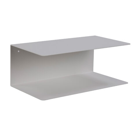 Seinariiul JOLIET 35x20xH14cm, valge metall Elutoamööbel ACTONA