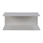 Seinariiul JOLIET 35x20xH14cm, valge metall Elutoamööbel ACTONA