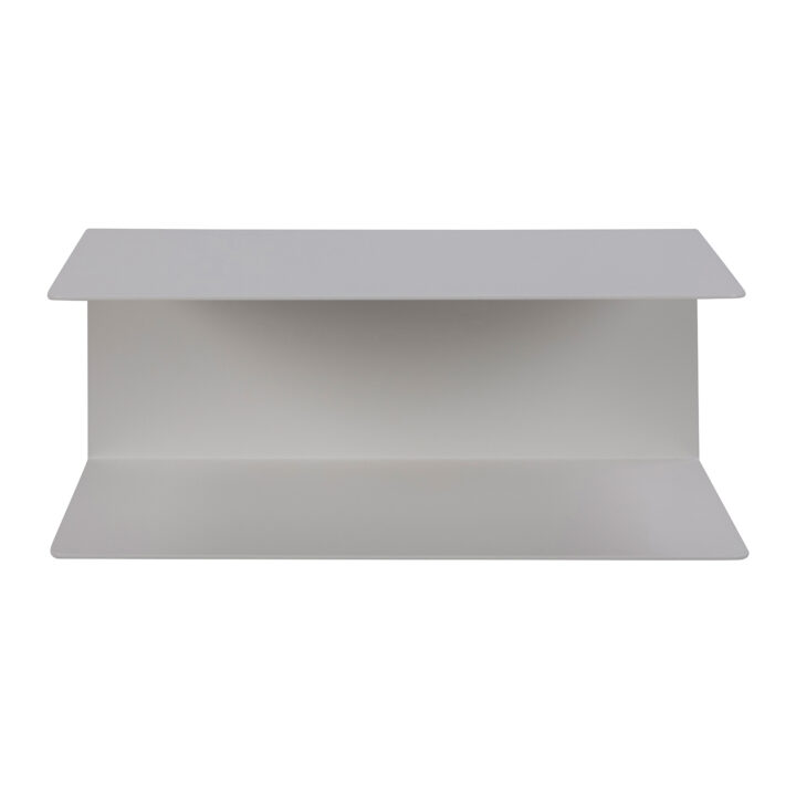 Seinariiul JOLIET 35x20xH14cm, valge metall Elutoamööbel ACTONA