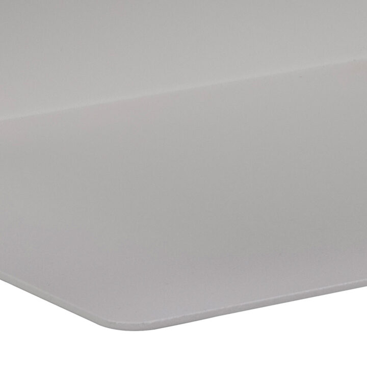 Seinariiul JOLIET 35x20xH14cm, valge metall Elutoamööbel ACTONA