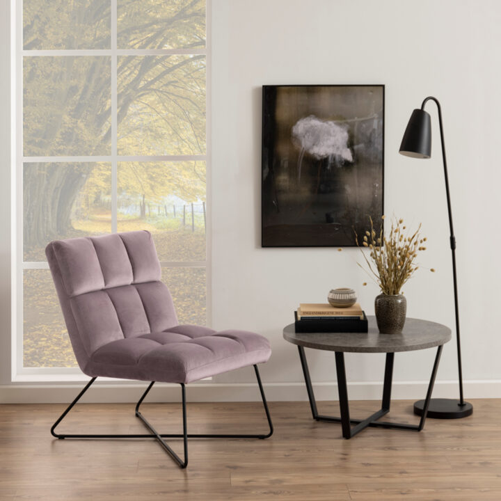 Tugitool ALBA 62x86xH90cm, vanaroosa Elutoamööbel ACTONA