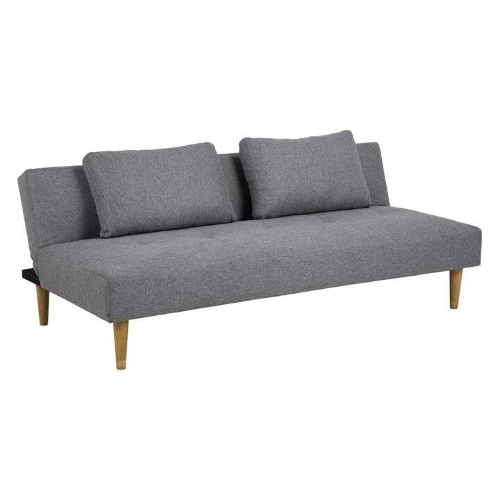 Diivanvoodi LUCCA, 180x86xH67cm, helehall, 2 patja 60x38cm Diivanvoodid ACTONA