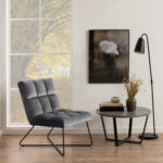 Tugitool ALBA 62x86xH90cm, tumehall Elutoamööbel ACTONA