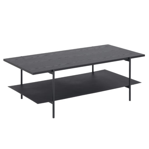 Diivanilaud ANGUS, 115x60xH40cm, must, melamiin, teras Diivanilauad ja abilauad ACTONA