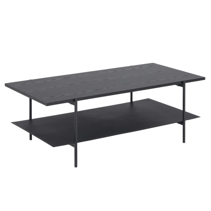 Diivanilaud ANGUS, 115x60xH40cm, must, melamiin, teras Diivanilauad ja abilauad ACTONA