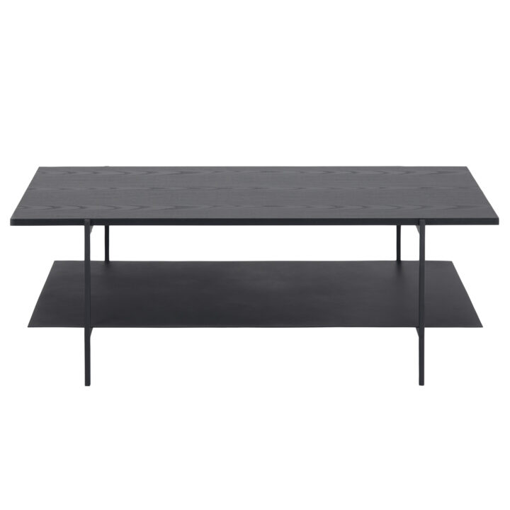 Diivanilaud ANGUS, 115x60xH40cm, must, melamiin, teras Diivanilauad ja abilauad ACTONA