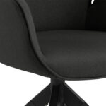 Tool AURA käetugedega, tumehall/must, 60,5×58,5xH91cm Söögilauatoolid, taburetid, pingid ACTONA