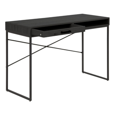 Kirjutuslaud SEAFORD 110x45xH75cm, must, MDF, metall Kirjutuslauad ACTONA
