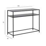 Konsoollaud NEWCASTLE 100x35xH79cm, teras Abilauad ja serveerimislauad Abilauad ja serveerimislauad