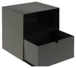 Öökapp JOLIET 30x25xH30cm, must Magamistuba ACTONA