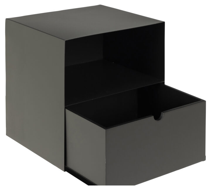 Öökapp JOLIET 30x25xH30cm, must Magamistuba ACTONA