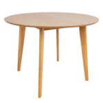 Söögilauakomplekt ROXBY ümar laud D105xH76cm, 4 tooli (AC91520 ), tamm Söögilaua komplektid ACTONA