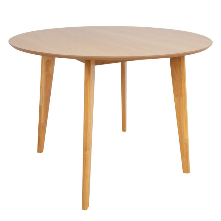 Söögilauakomplekt ROXBY ümar laud D105xH76cm, 4 tooli (AC91520 ), tamm Söögilaua komplektid ACTONA