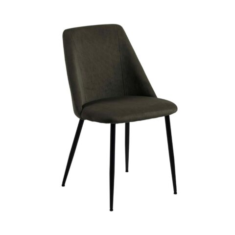 Tool INES roheline/must, 49,2×57,5xH84cm, metalljalad Söögilauatoolid, taburetid, pingid Söögilauatoolid, taburetid, pin