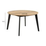 Söögilaud GEORGETOWN D120/198xH74,5cm, naturaalne Söögilauad ACTONA