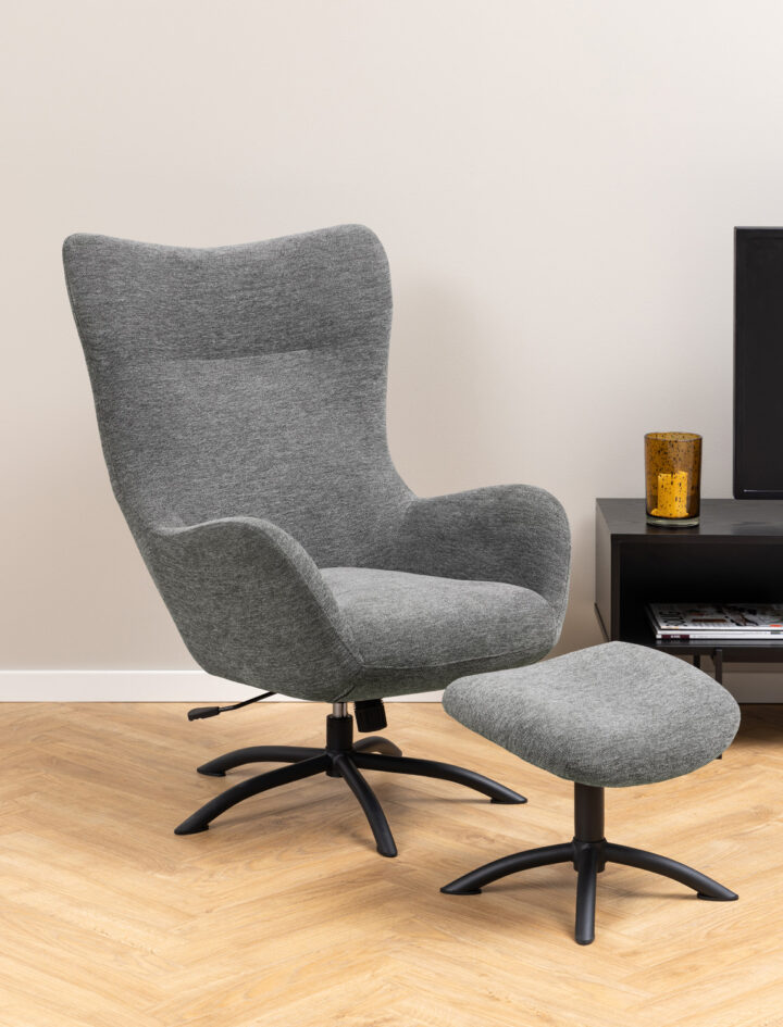 Tugitool TALGARTH recliner jalapingiga, hall Elutoamööbel ACTONA