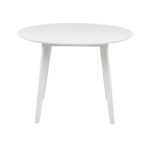 Söögilaud ROXBY, D105xH76cm, valge Söögilauad ACTONA