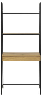 Riiul SEAFORD 77x36xH174,5cm, naturaalne Elutoamööbel ACTONA