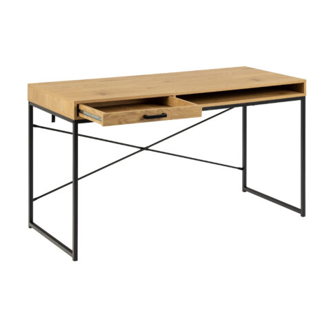 Kirjutuslaud SEAFORD, 140x58xH76cm, tamm, 1 sahtliga Kirjutuslauad ACTONA