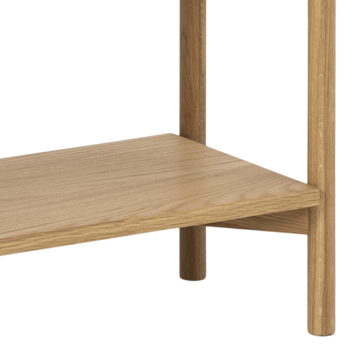Riiul BRAIDWOOD 86x30xH160cm, naturaalne Elutoamööbel ACTONA