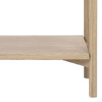 Riiul BRAIDWOOD 86x30xH160cm, valge Elutoamööbel ACTONA