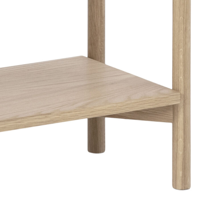 Riiul BRAIDWOOD 86x30xH160cm, valge Elutoamööbel ACTONA