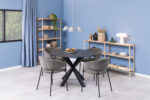 Riiul BRAIDWOOD 86x30xH160cm, valge Elutoamööbel ACTONA