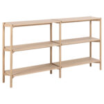 Riiul BRAIDWOOD 169x30xH88,4cm, valge Elutoamööbel ACTONA