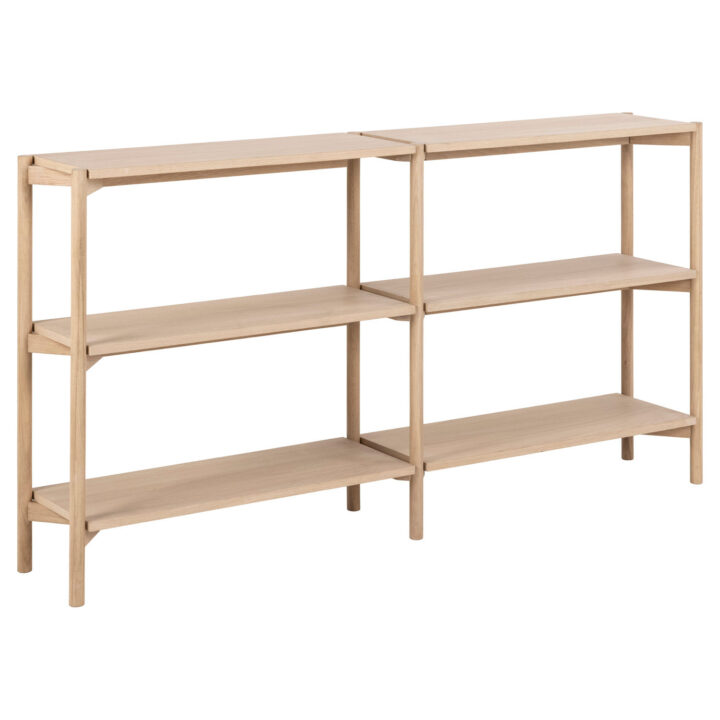 Riiul BRAIDWOOD 169x30xH88,4cm, valge Elutoamööbel ACTONA