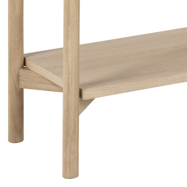 Riiul BRAIDWOOD 169x30xH88,4cm, valge Elutoamööbel ACTONA