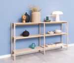 Riiul BRAIDWOOD 169x30xH88,4cm, valge Elutoamööbel ACTONA