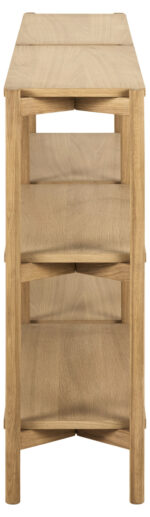 Riiul BRAIDWOOD 169x30xH88,4cm, naturaalne Elutoamööbel ACTONA