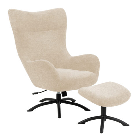 Tugitool TALGARTH recliner jalapingiga, beež Elutoamööbel ACTONA