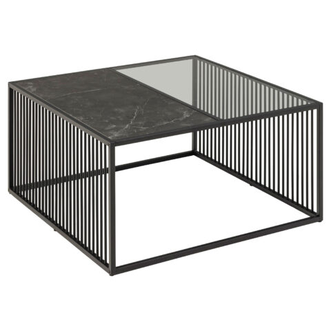 Diivanilaud STRINGTON 80x80xH40cm, must Diivanilauad ja abilauad ACTONA