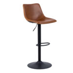 Baaripukk OREGON, vintage brandy kunstnahk, 47x51xH110cm Baaripukid ja baarilauad ACTONA